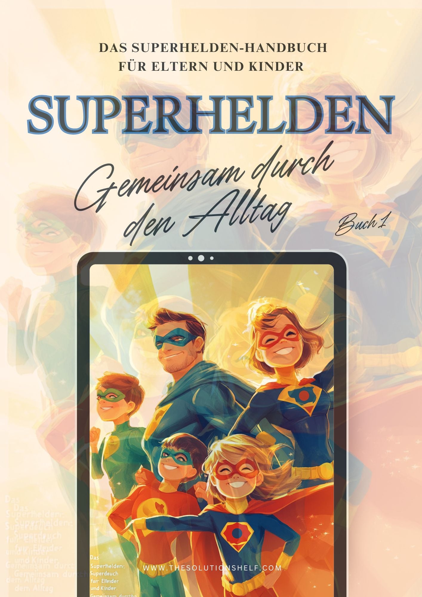 Cover Superheldenhandbuch für Eltern und Kinder